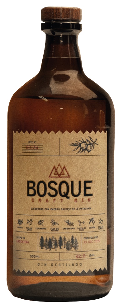 El Bosque gin - nativo 42% - 50cl