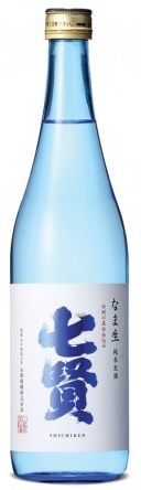 Sake Shichiken junmai namazake 72cl