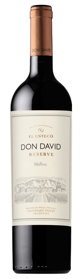 El Esteco, Don David, malbec reserve '22/'23