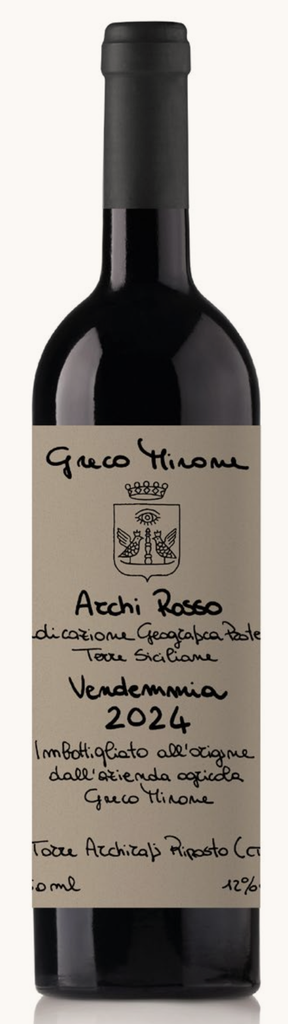 Greco Mirone, Archi rosso '25
