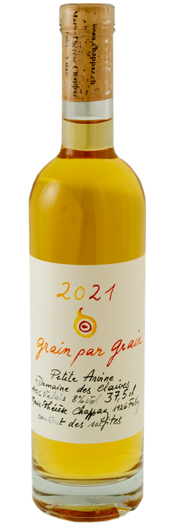 Chappaz MT grain par grain petite arvine '21 - 37,5cl