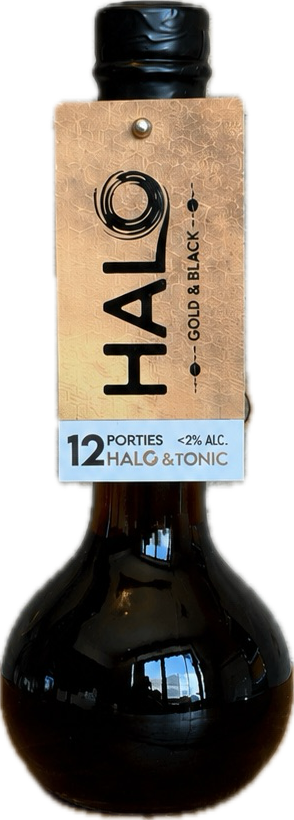 Halo -gold & black- 22% - 50cl