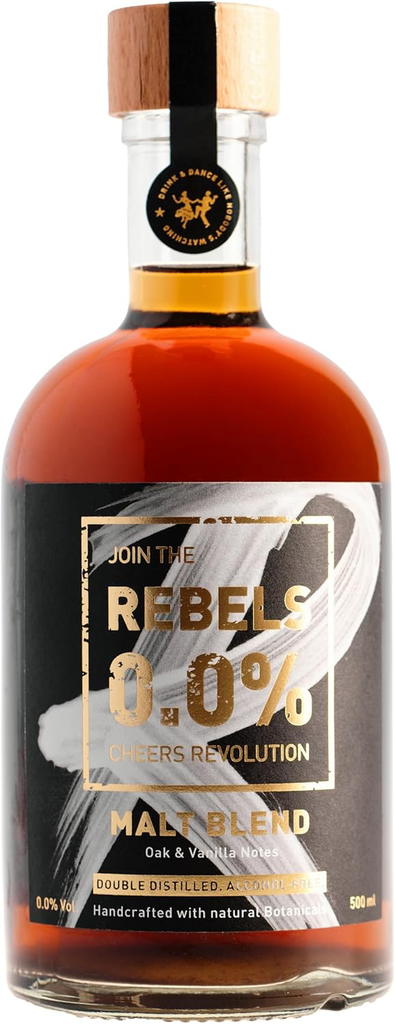 Rebels malt blend 50cl - 0,0% (whisky)