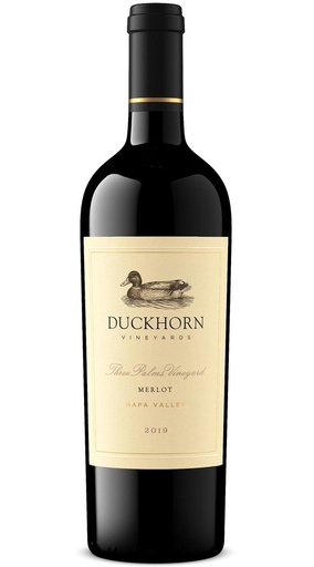 Duckhorn merlot Three palms vineyard '20