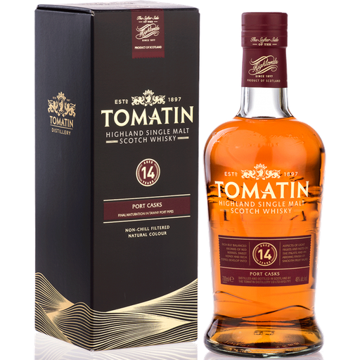 Tomatin 14y port wood finish - 46%