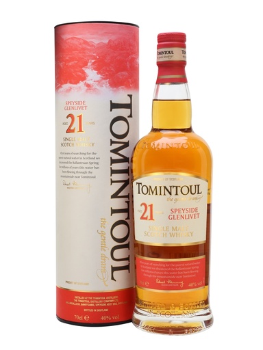 Tomintoul 21y - 40%