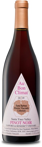 Au bon climat, pinot noir -Sanford & Benedict vineyard- '19