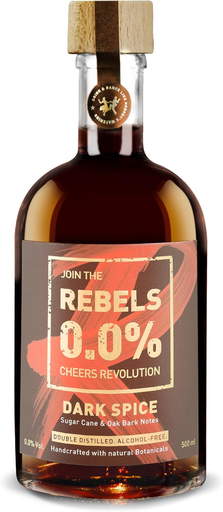 Rebels dark spice 50cl - 0,0% (rum)